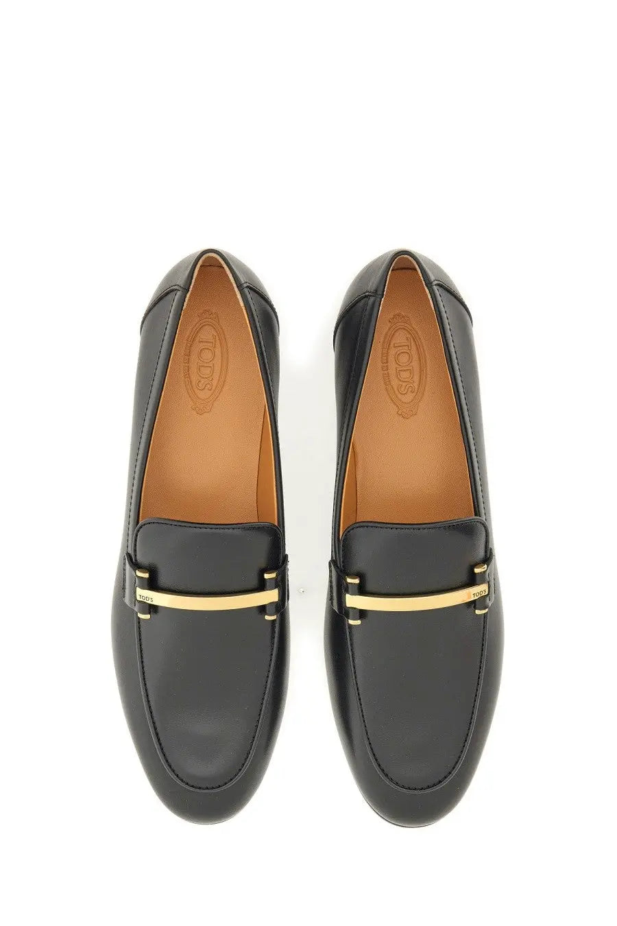 Tod's Women's Leather Loafer Black, view 2