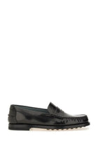 Tod's Women's Leather Loafer Black