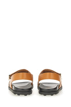 Tod's Women's Leather Sandal Brown, view 3