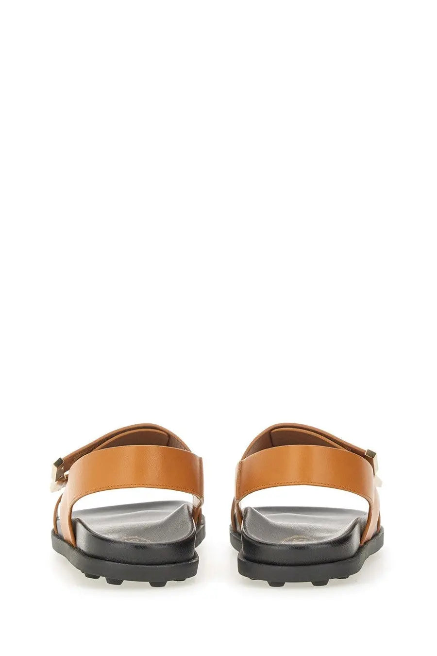 Tod's Women's Leather Sandal Brown, view 3