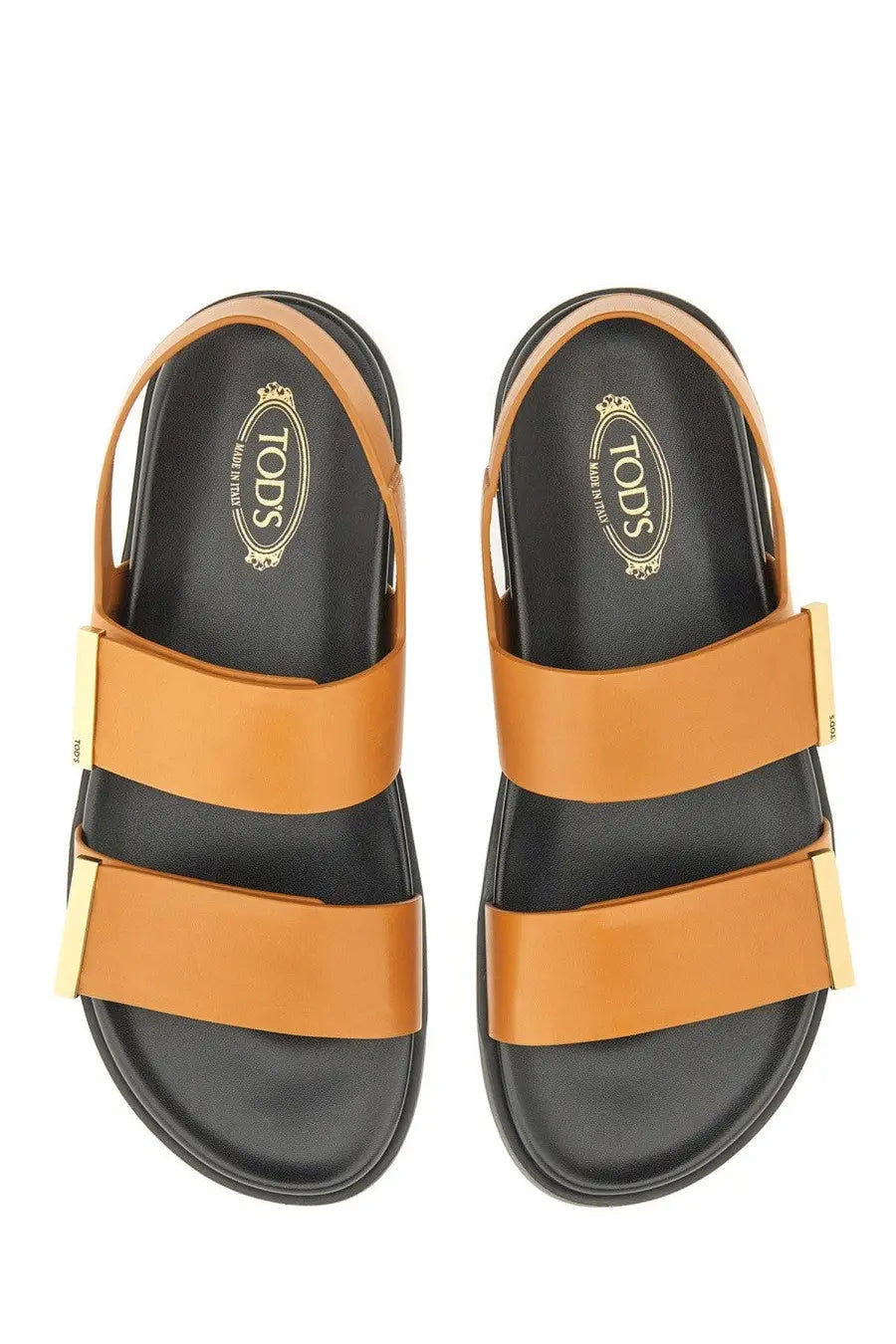 Tod's Women's Leather Sandal Brown, view 4