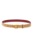 Tod's Women's Reversible Timeless Belt Beige