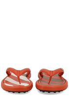 Tod's Women's Flip-Flops Sandals Orange, view 3