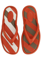 Tod's Women's Flip-Flops Sandals Orange, view 5