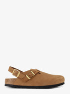 Birkenstock Women's Tokio Hex Suede Sandals Brown