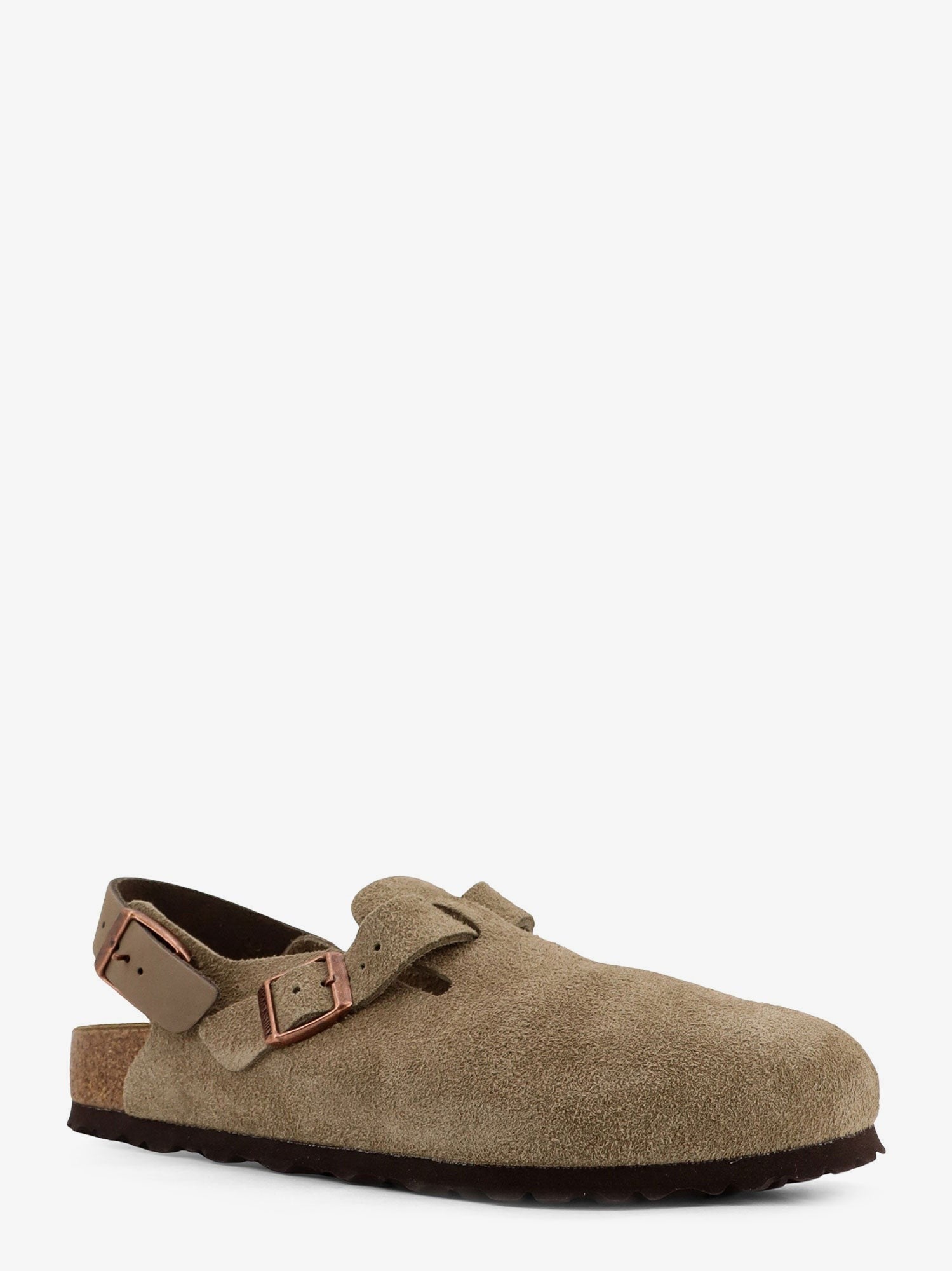 Birkenstock Women's Tokio II Suede Mule Beige