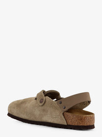 Birkenstock Women's Tokio II Suede Mule Beige
