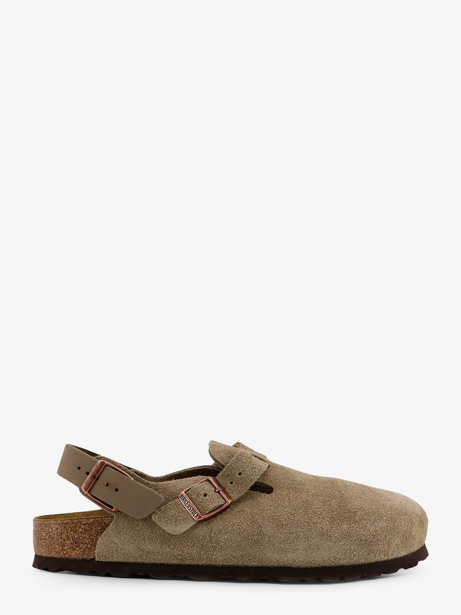 Birkenstock Women's Tokio II Suede Mule Beige