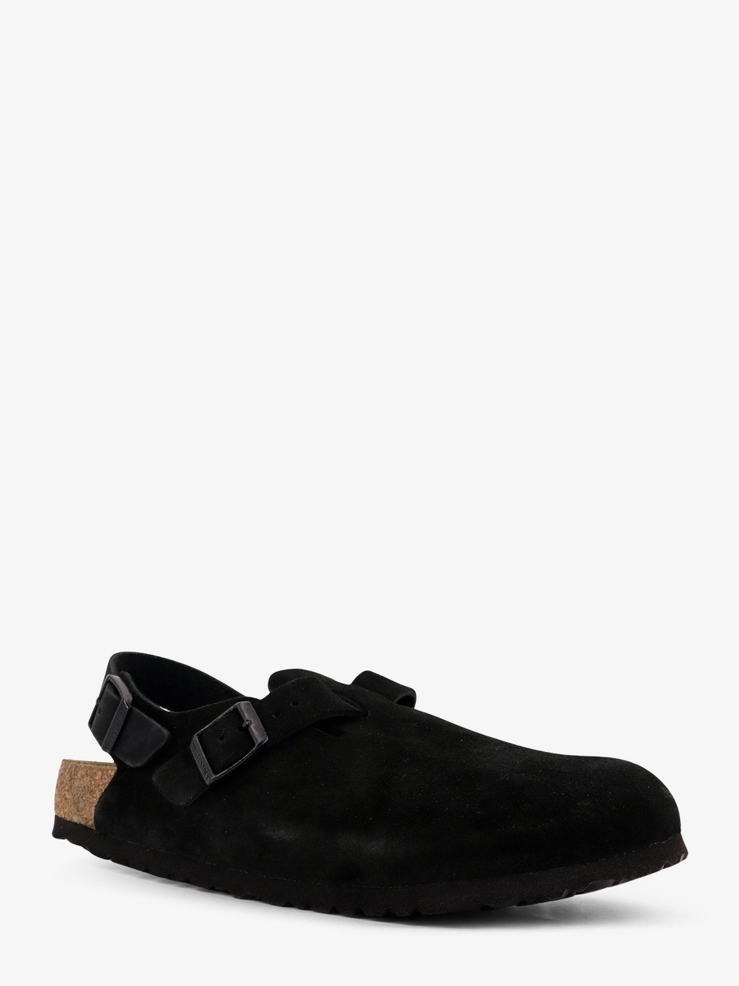 Birkenstock Unisex Tokio II Suede Mule Black