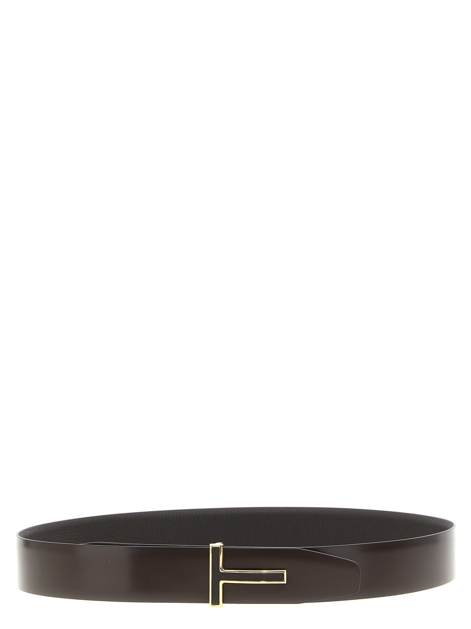 TOM FORD - TOM FORD - ’T’ reversible belt - Men’s Accessories