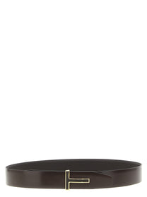 TOM FORD - TOM FORD - ’T’ reversible belt - Men’s Accessories
