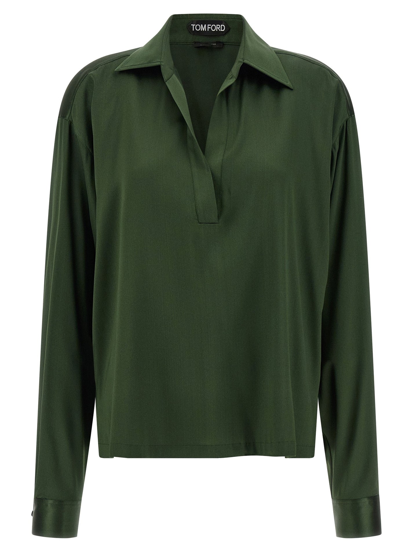 TOM FORD - TOM FORD - Silk polo shirt - Women’s Tops