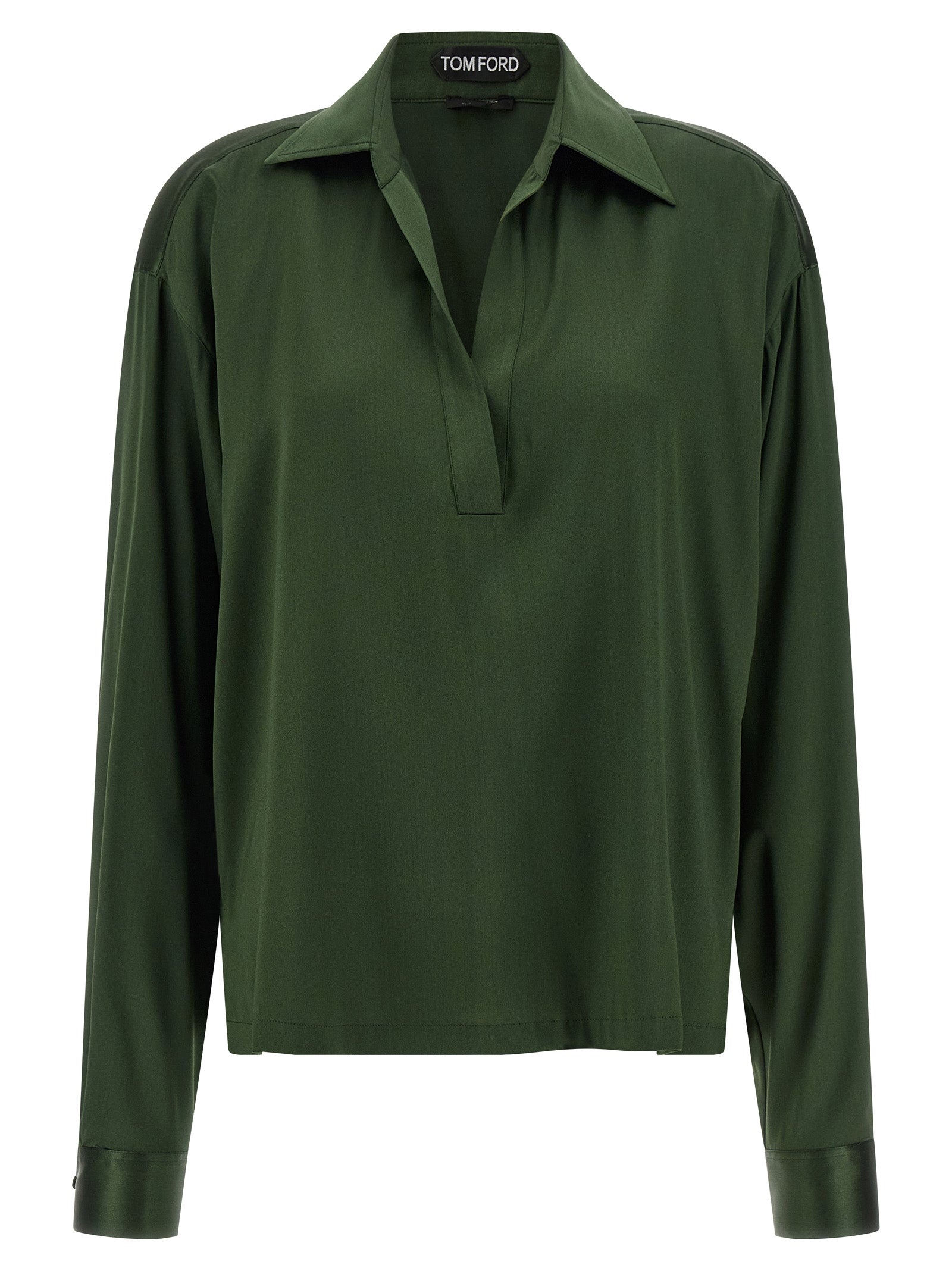 TOM FORD - TOM FORD - Silk polo shirt - Women’s Tops