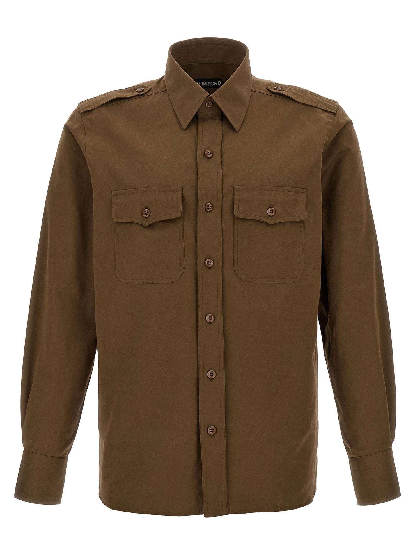 TOM FORD - TOM FORD - ’Military’ shirt - Men’s Tops