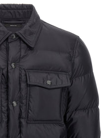 TOM FORD - TOM FORD - Shirt collar down jacket - Men’s Outerwear