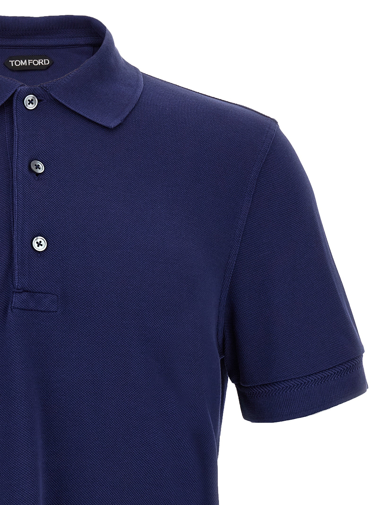 TOM FORD - TOM FORD - Piqué polo shirt - Men’s Tops