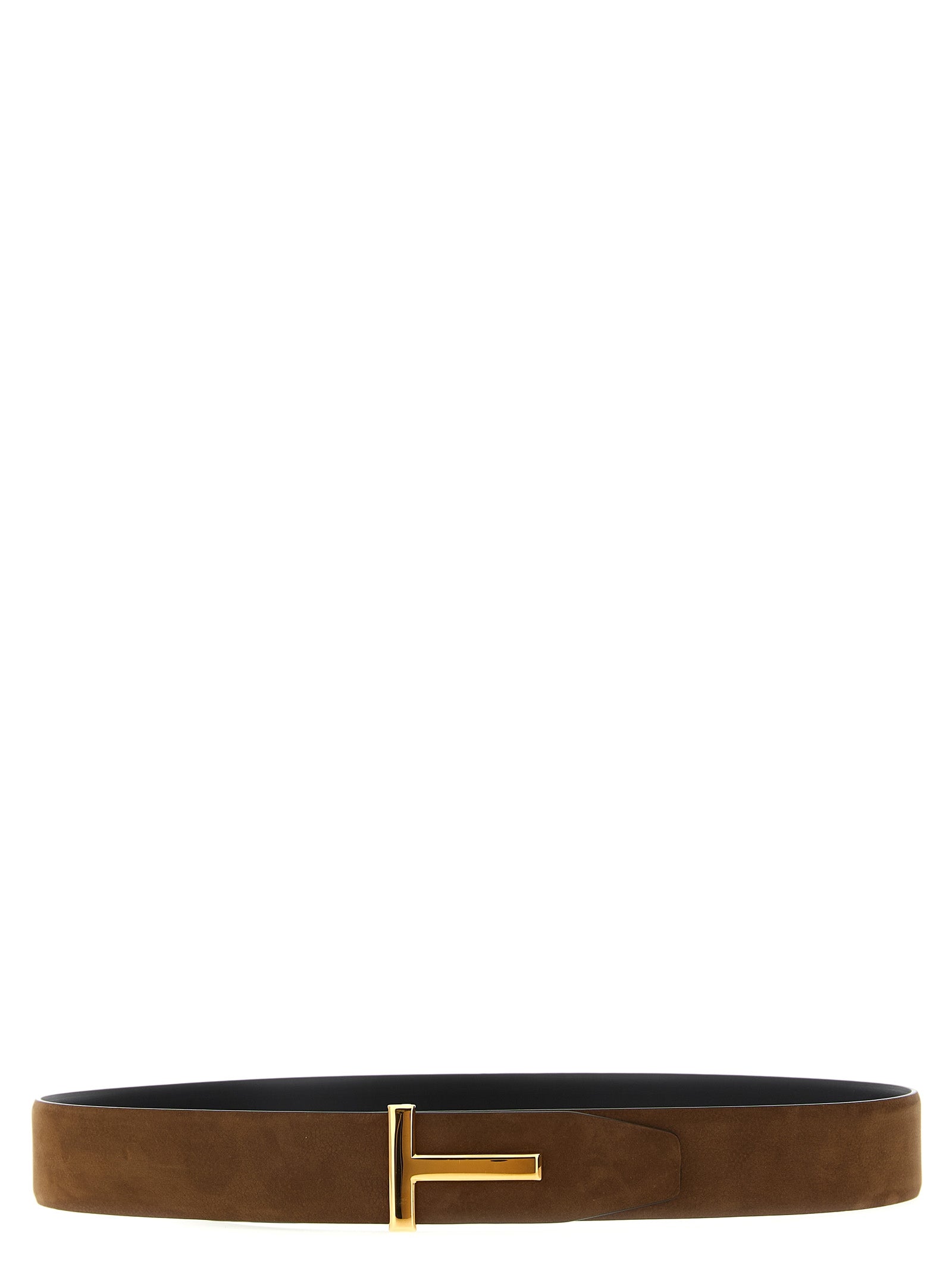 TOM FORD - TOM FORD - ’T’ reversible belt - Men’s Accessories