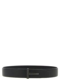 TOM FORD - TOM FORD - Hammered leather belt - Men’s Accessories
