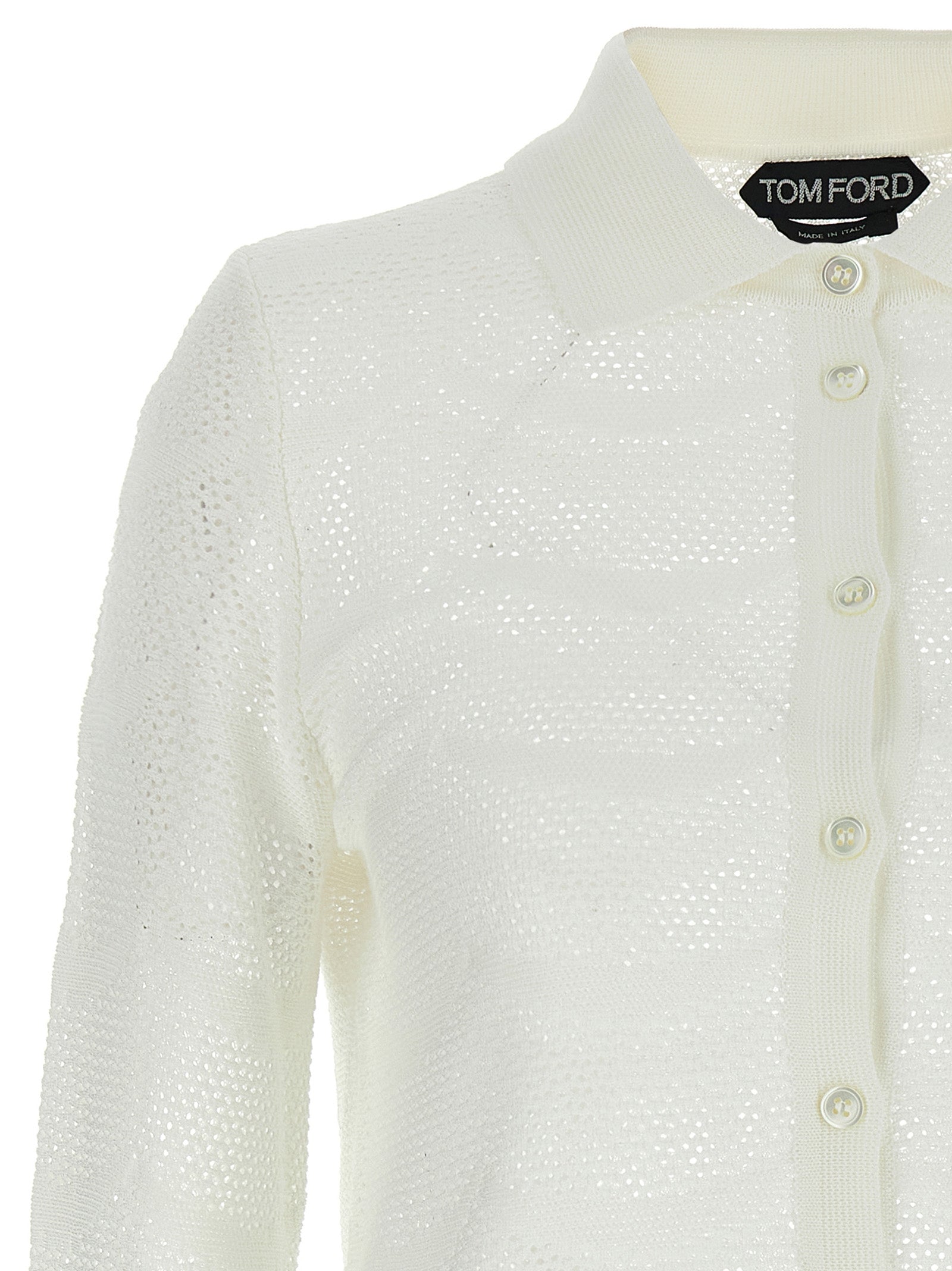 TOM FORD - TOM FORD - Openwork cardigan - Women’s Knitwear