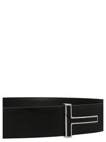TOM FORD - TOM FORD - ‘T’ buckle belt - Men’s Accessories