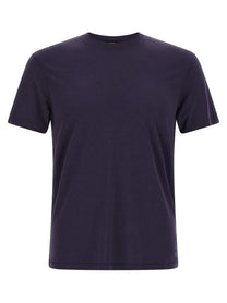 TOM FORD - TOM FORD - Logo embroidery t-shirt - Men’s Tops