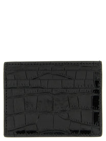 TOM FORD - TOM FORD - Crocodile leather card holder - Men’s Accessories