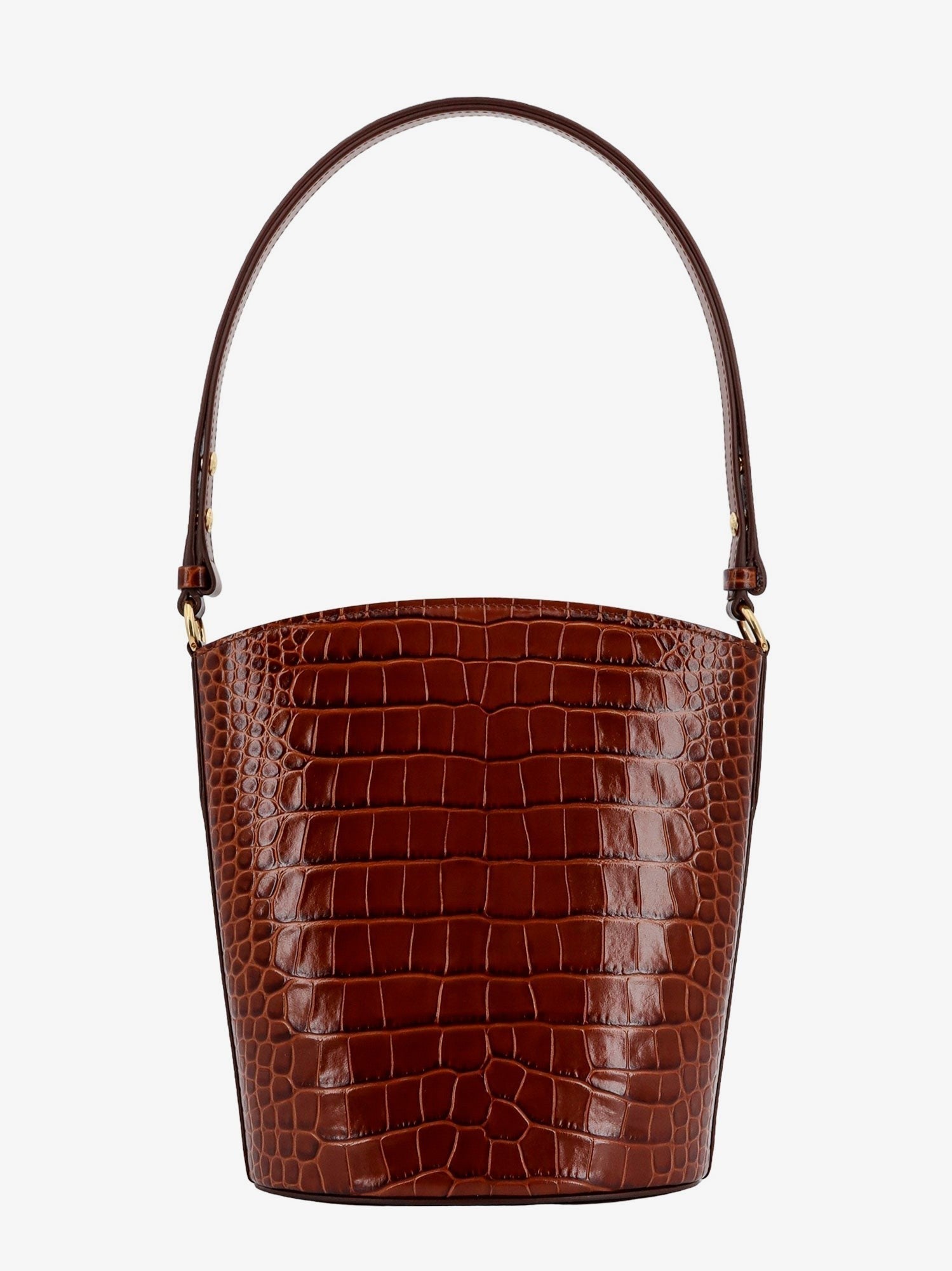 TOM FORD - Leather Bucket Bag With Whitney T Logo - Home-&gt;Woman-&gt;Bags-&gt;Bucket Bags