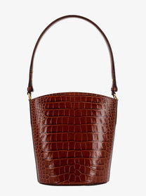 TOM FORD - Leather Bucket Bag With Whitney T Logo - Home-&gt;Woman-&gt;Bags-&gt;Bucket Bags