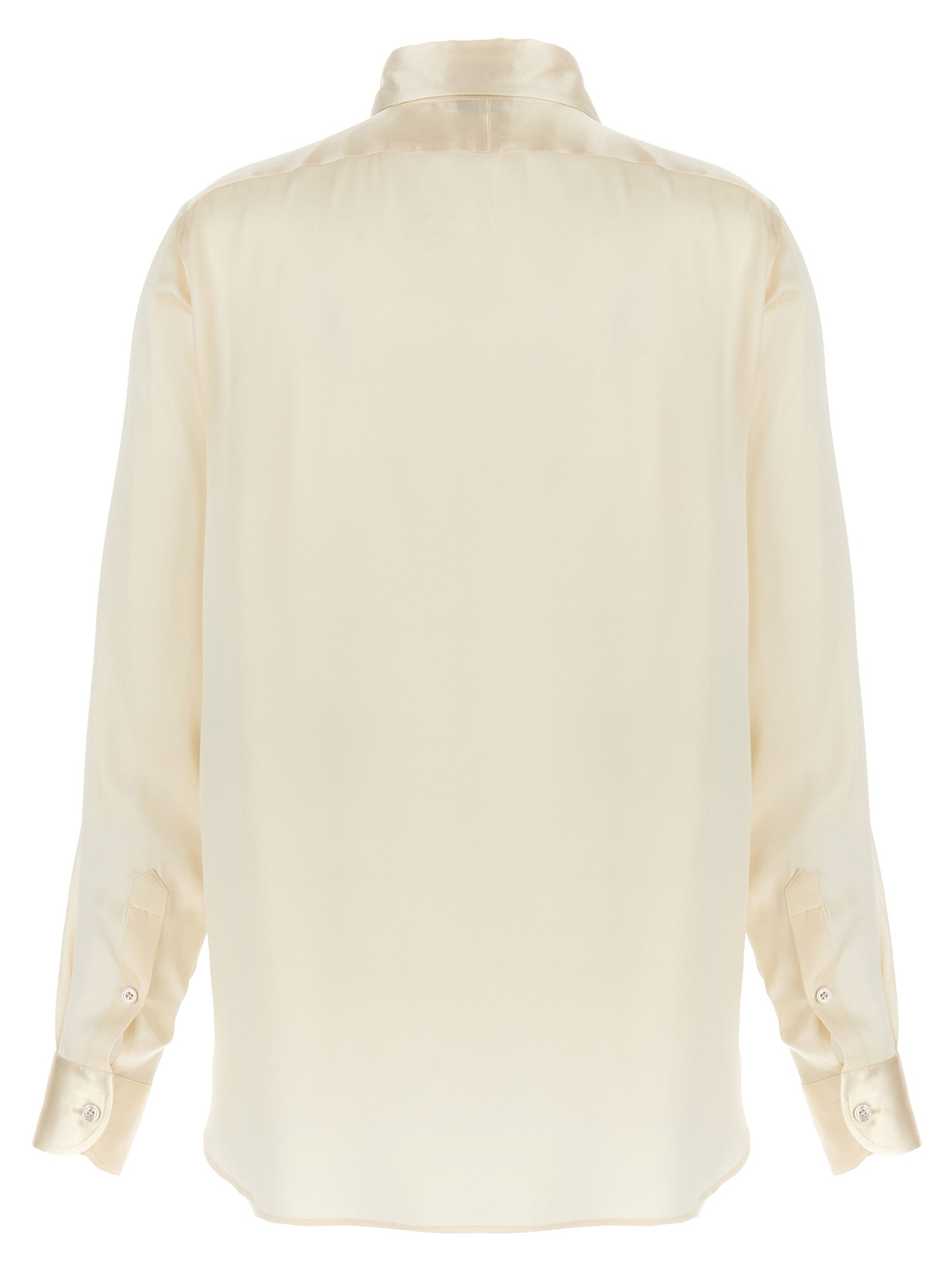 TOM FORD - TOM FORD - Pleated plastron shirt - Women’s Tops