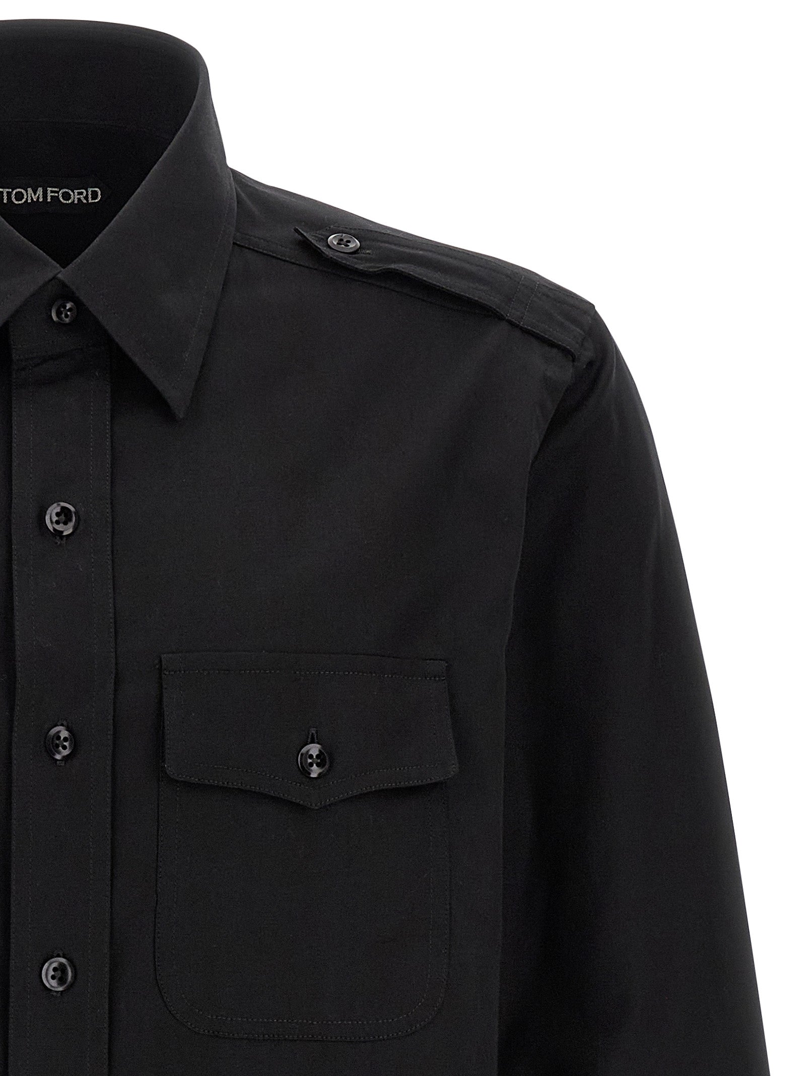 TOM FORD - TOM FORD - ’Military’ shirt - Men’s Tops