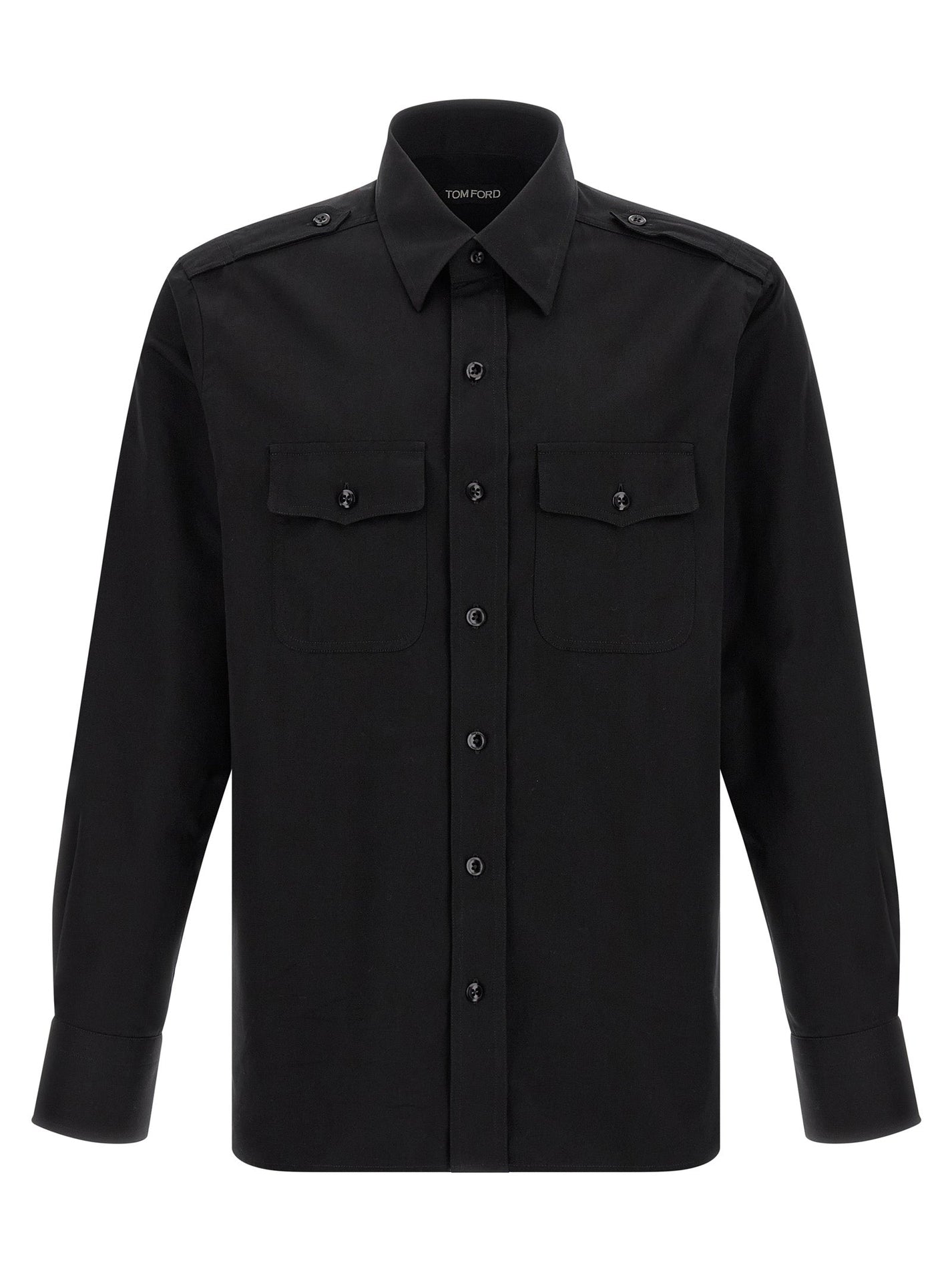 TOM FORD - TOM FORD - ’Military’ shirt - Men’s Tops