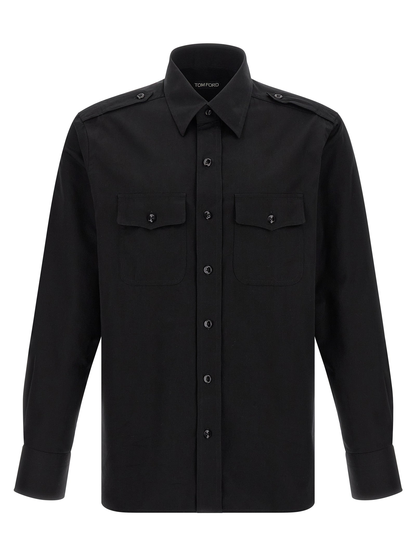 TOM FORD - TOM FORD - ’Military’ shirt - Men’s Tops
