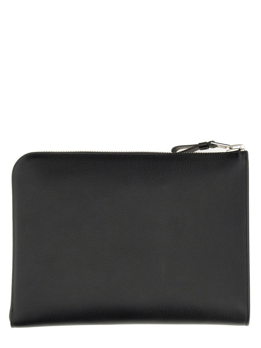 TOM FORD - Tom Ford Zippered Leather Portfolio - Men’s Bags