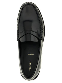 TOM FORD - TOM FORD - Shiny leather loafers - Men’s Shoes