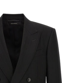 TOM FORD - TOM FORD - Satin striped blazer - Men’s Clothing