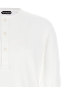 TOM FORD - TOM FORD - Ribbed cotton t-shirt - Men’s Tops