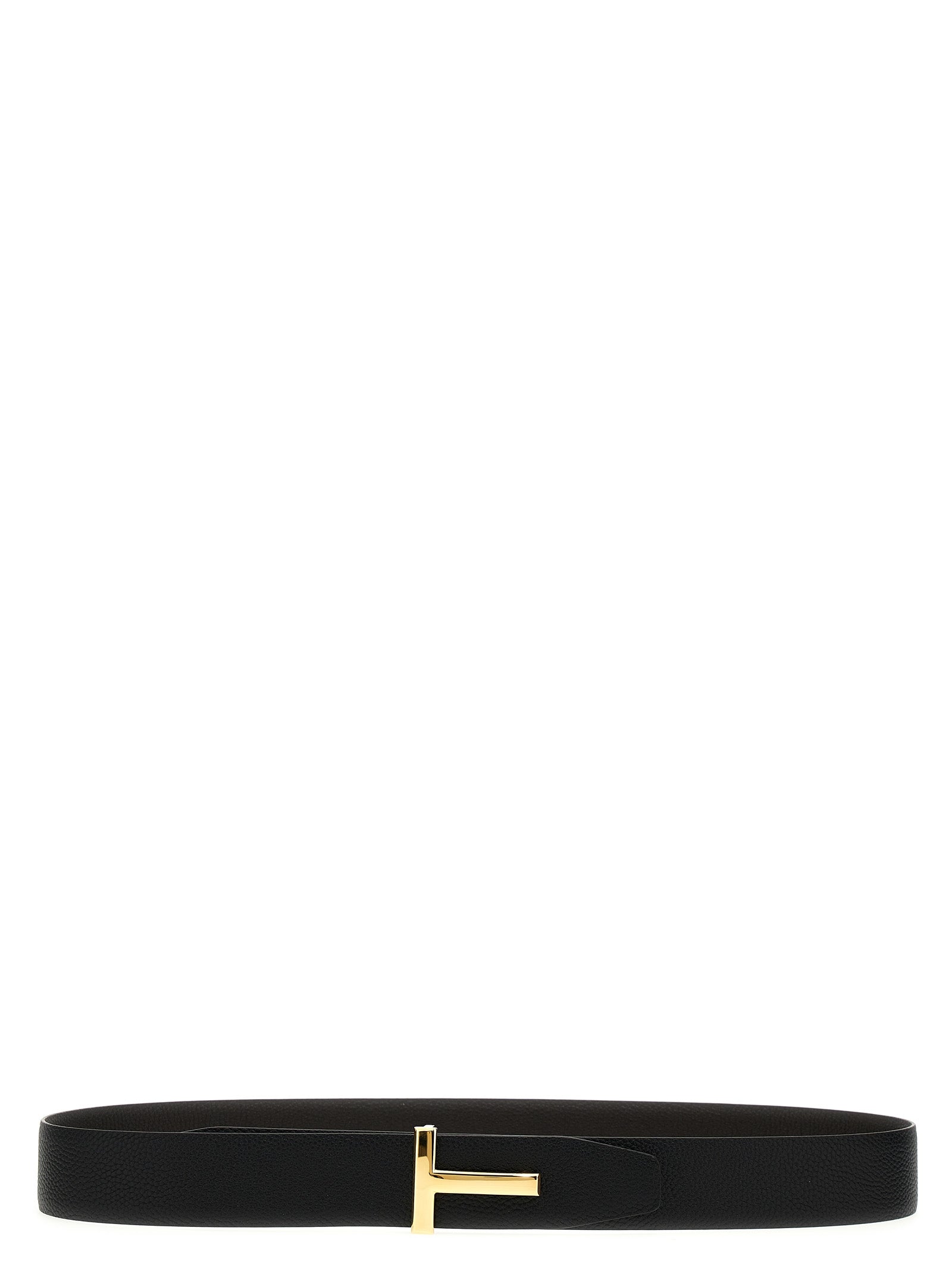 TOM FORD - TOM FORD - Buckle logo reversible belt - Men’s Accessories