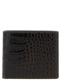 TOM FORD - TOM FORD - Crocodile leather wallet - Men’s Accessories