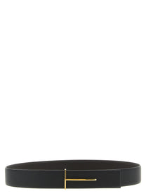 TOM FORD - TOM FORD - ’Slim T’ reversible belt - Men’s Accessories