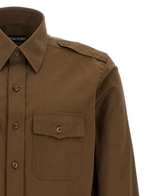 TOM FORD - TOM FORD - ’Military’ shirt - Men’s Tops