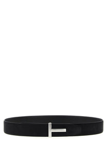TOM FORD - TOM FORD - ’T’ reversible belt - Men’s Accessories