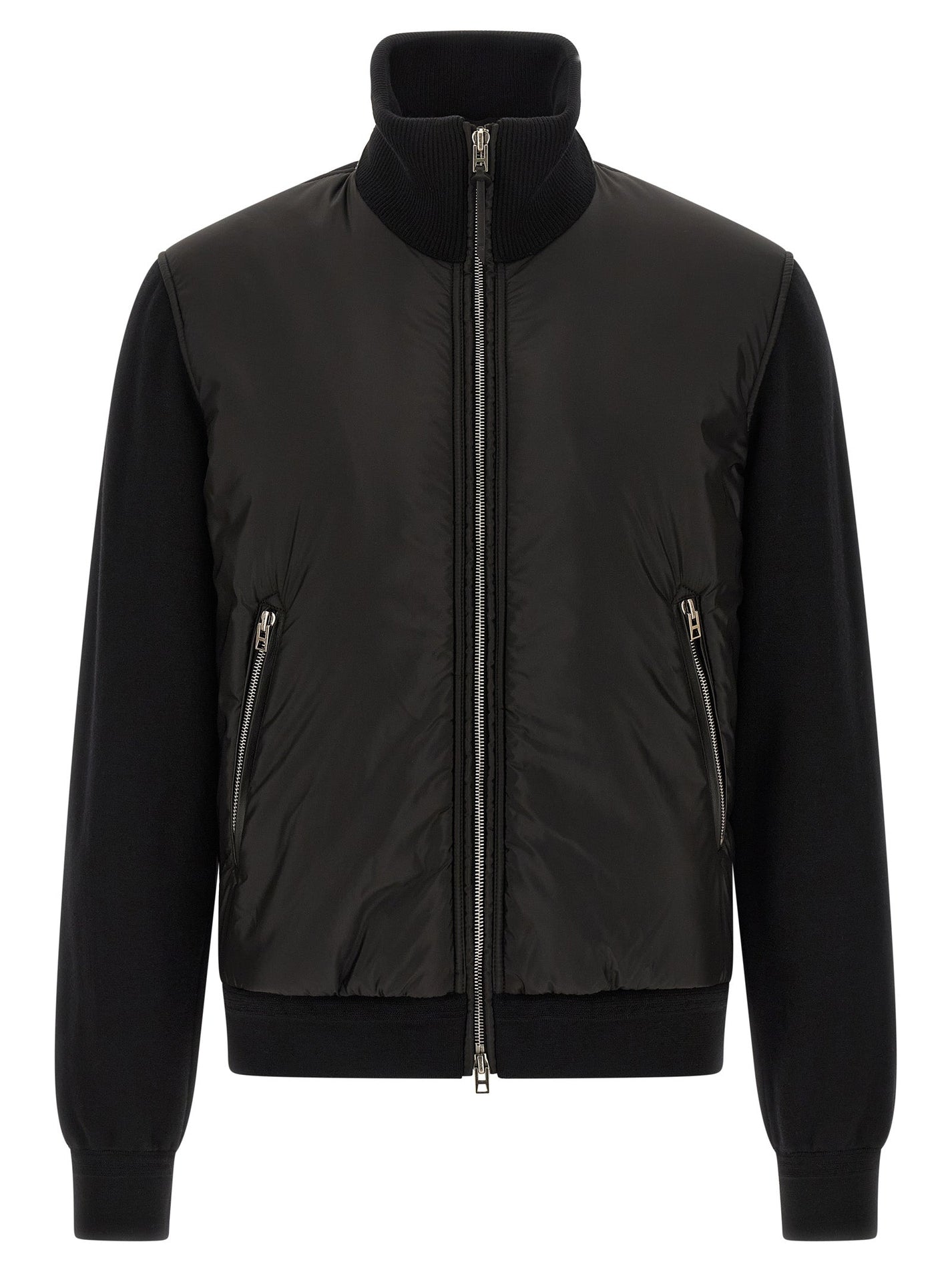 TOM FORD - TOM FORD - Merino wool bomber jacket - Men’s Outerwear