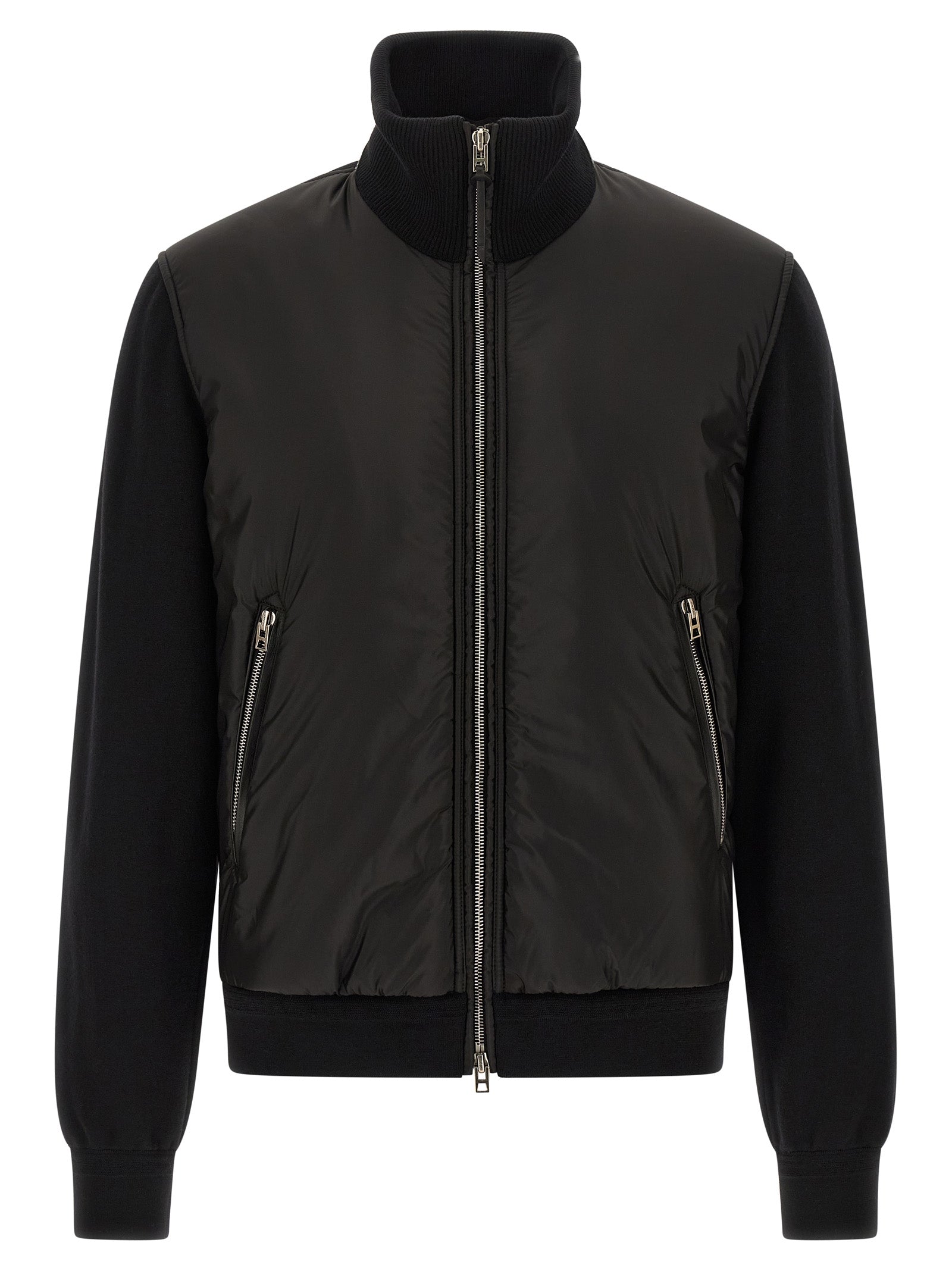 TOM FORD - TOM FORD - Merino wool bomber jacket - Men’s Outerwear