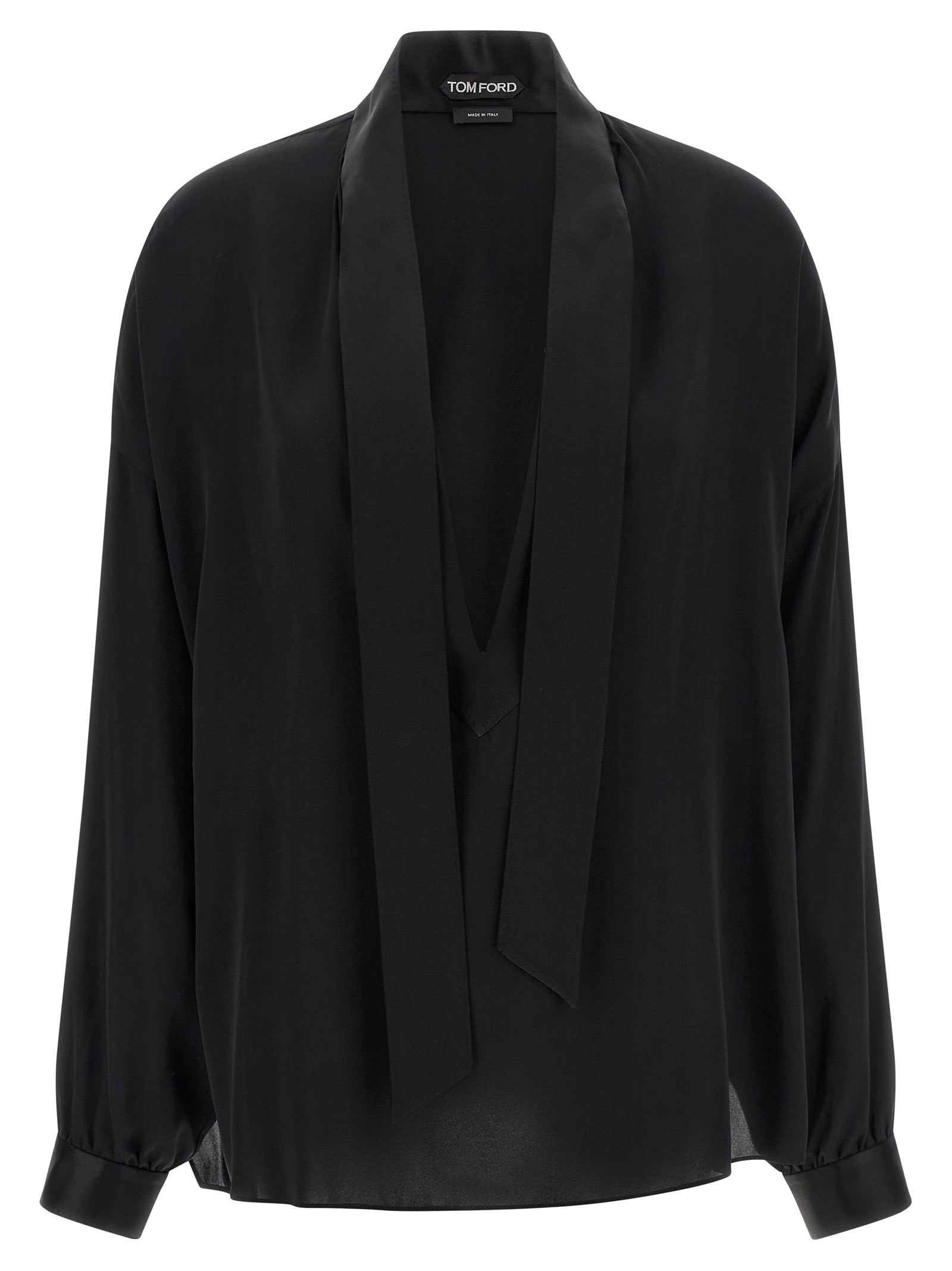 TOM FORD - TOM FORD - Lavallière neck blouse - Women’s Tops
