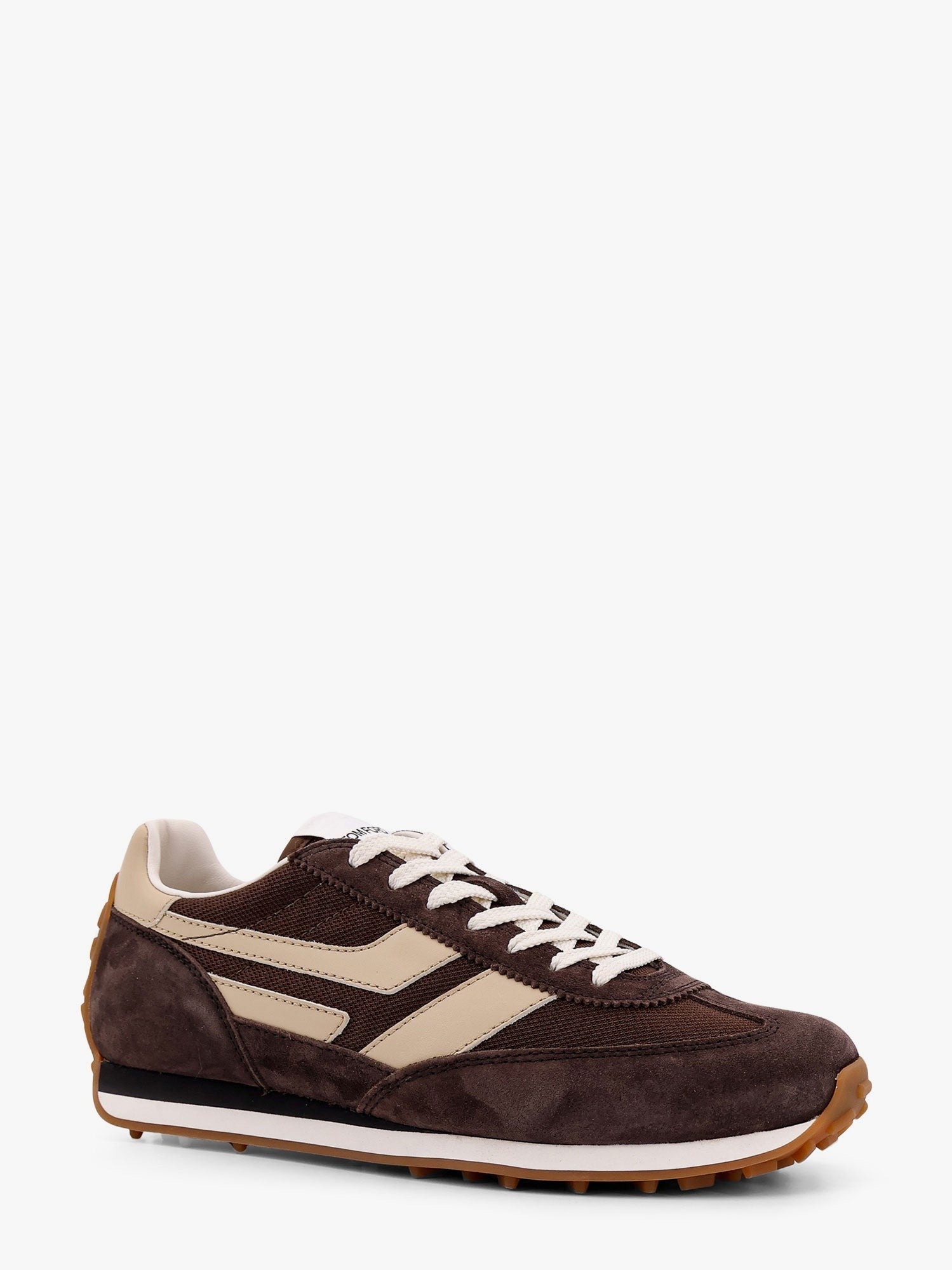 TOM FORD - Tom Ford Low Top Suede And Mesh Sneakers - Men’s Shoes