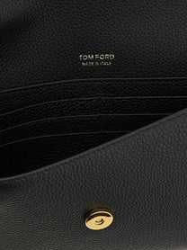 TOM FORD - TOM FORD - Hammered clutch - Women’s Bags