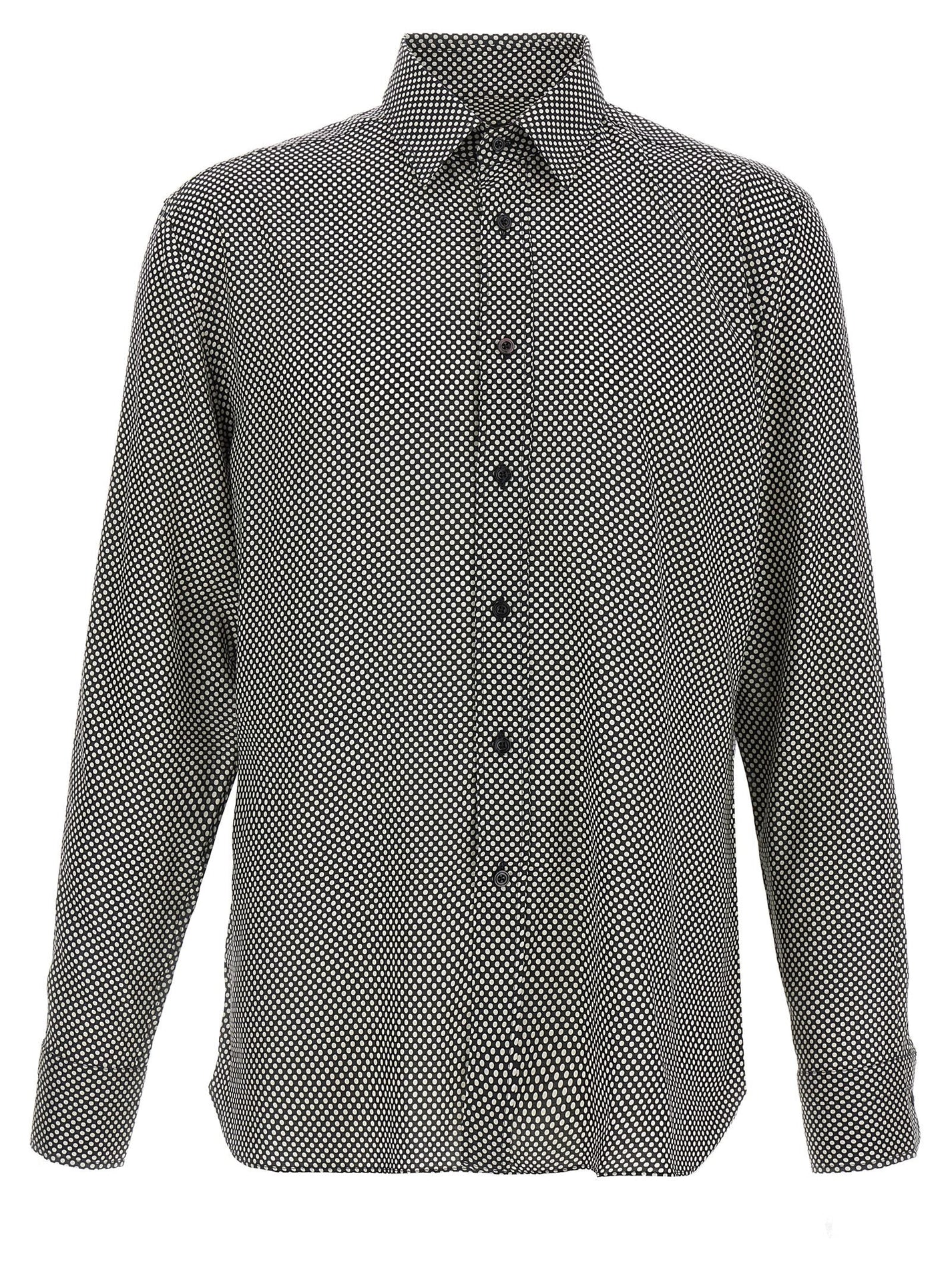 TOM FORD - TOM FORD - Polka dot shirt - Men’s Tops
