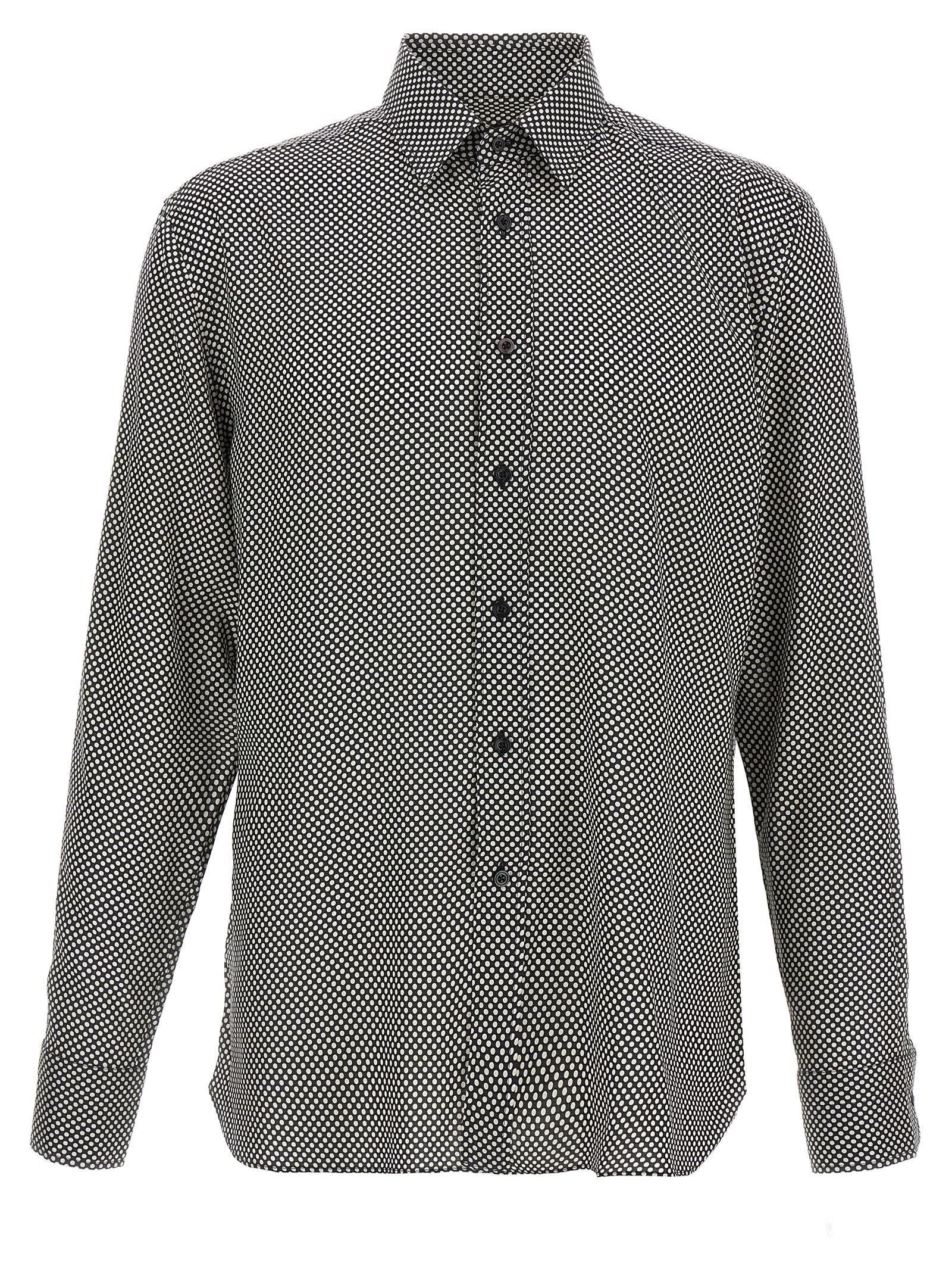 TOM FORD - TOM FORD - Polka dot shirt - Men’s Tops