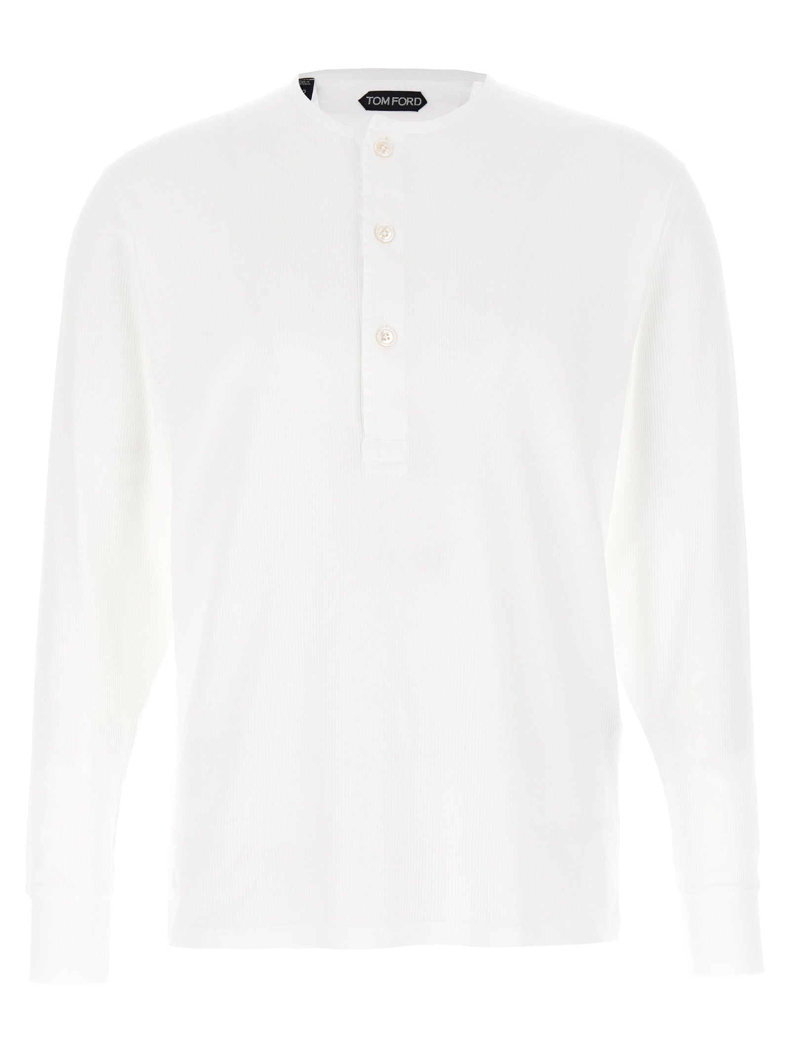 TOM FORD - TOM FORD - Ribbed cotton t-shirt - Men’s Tops