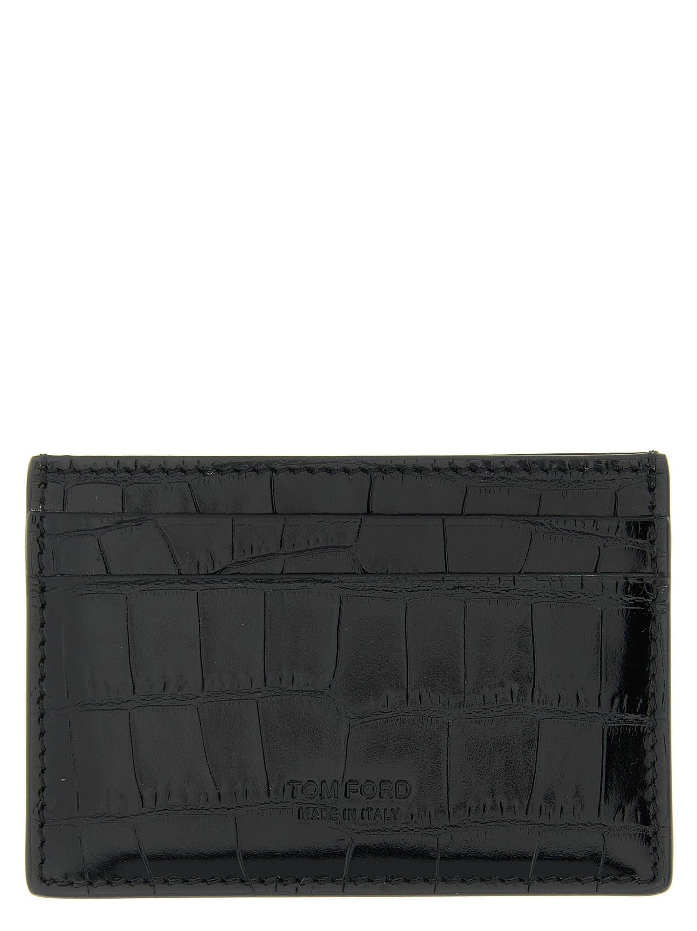 TOM FORD - TOM FORD - ’Exotic Line’ card holder - Men’s Accessories